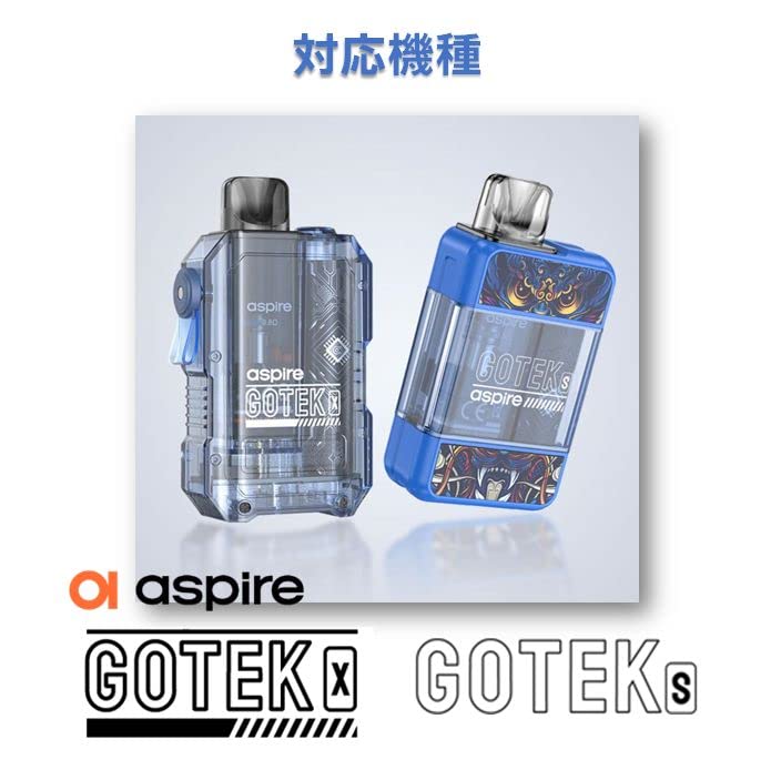 Amazon | 交換用カートリッジ（リキッド充填式） for aspire GOTEK X