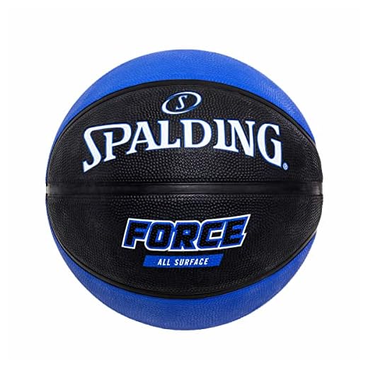 Bola Basquete Spalding Force, preto e azul, 7