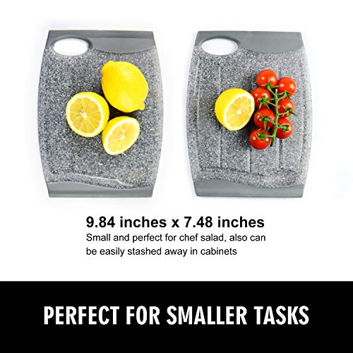 Set de 2 Tablas Plásticas Rectangulares con Surcos para Jugo miniatura 2