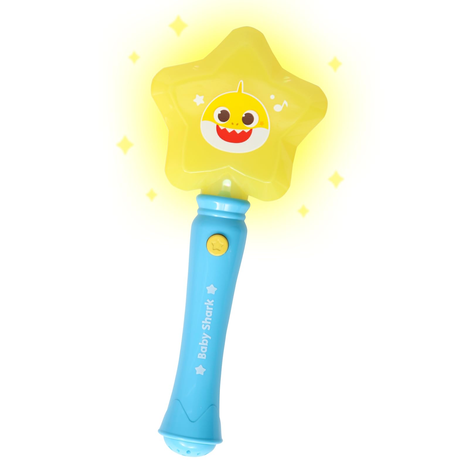 Pinkfong Baby Shark Starlight Wand - Light Up Glow Stick Toy for Toddlers