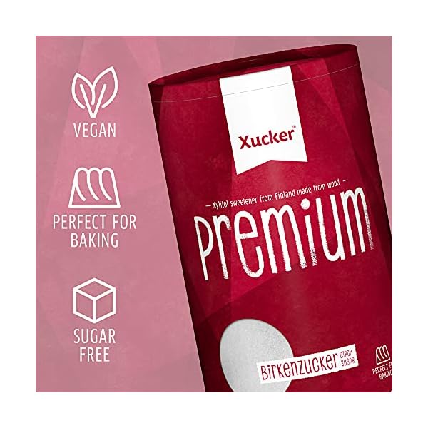 Xucker Premium aus Xylit Birkenzucker - Kalorienreduzierter Zuckerersatz I Vegane & zahnfreundliche Kristallzucker… – Bild 8