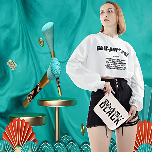 LEVLO Unapologetically Black Makeup Bags African People With Melanin Black Pride Gift For Educated African American Woman Christmas Gift(Unapologetically Black) - Image 5