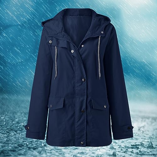 Mejores precios y opiniones de Gabardina azul marino para comprar online. 12 Imagen adicional