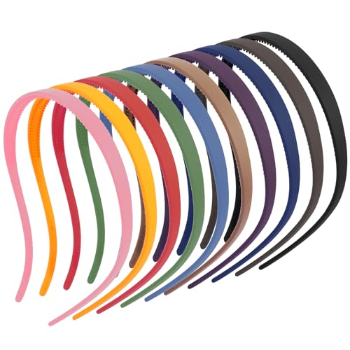 TOBATOBA Headbands for Glasses Wearers 10-Pack