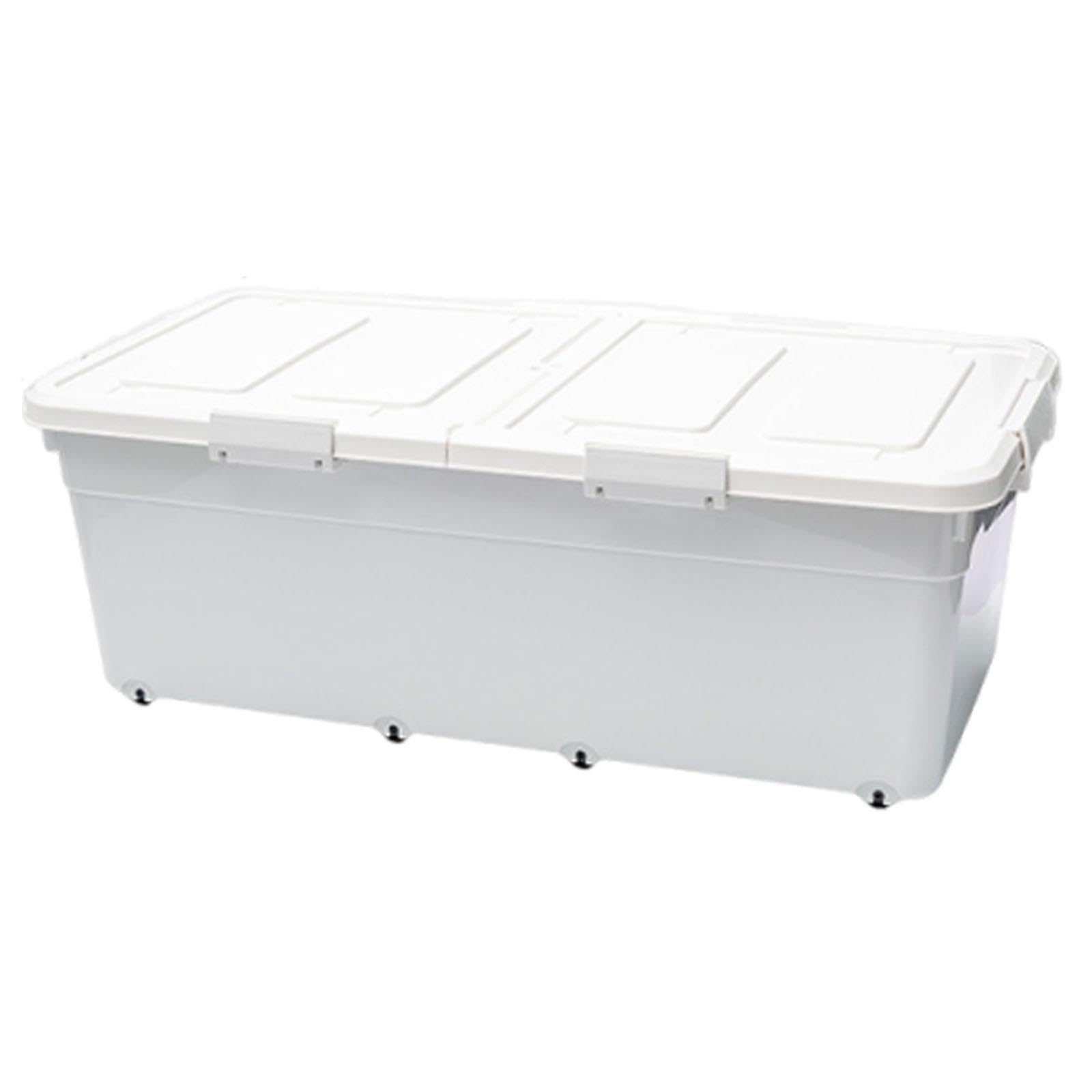 Under Bed Storage Box Multipurpose with Cover for Blankets Bed Sheet Bedding Tall-image-39