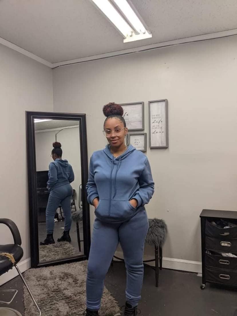 Alunzoem Sweatsuits for Women Set 2 Piece Jogging Outfits Long Sleeve Hoodie Sweatshirt Sweatpants Tracksuit - Image 6