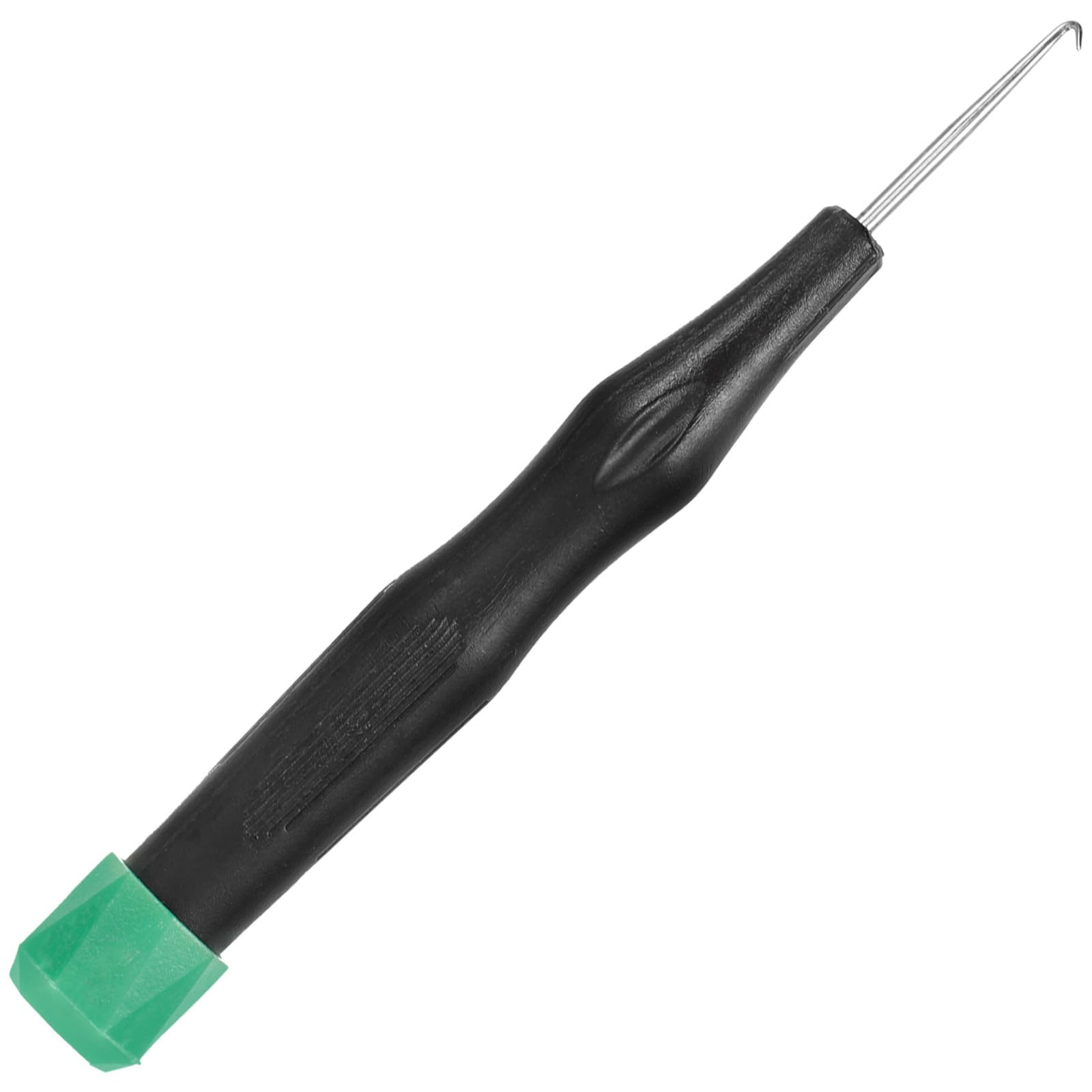 UKCOCO Crochet de Cordage pour Raquettes Badminton & Tennis, Poignée Plastique Noir, Fixateur Précis pour Machine à Corder, Usage Pro & Amateur