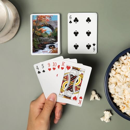 Juego de Cartas Poker Acadia National Park Maine miniatura 2