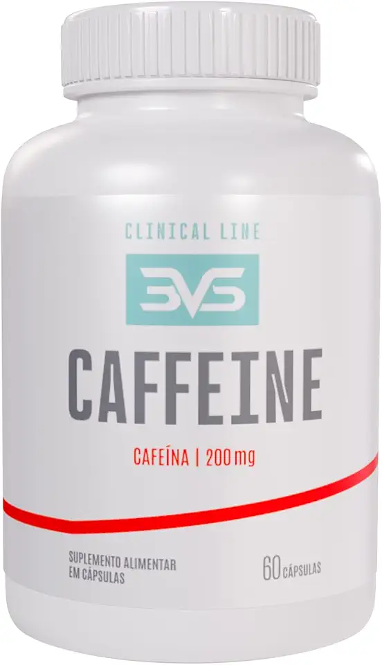 3VS Nutrition Cafeína 200mg 60 Cápsulas