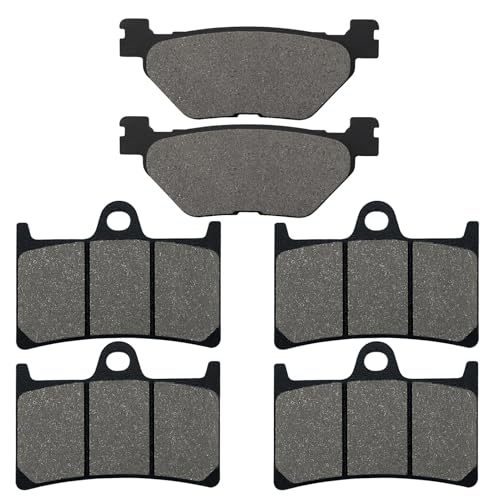 Cnornus Kit De Pastillas De Freno Delanteras Y Traseras Aplicar para TDM 900 TDM900 2002 2010 FJR 1300 2001 2002 2003 2004 XV 1700 2003 2004 2005 XV 1900 A Midnight Star 2006 2012