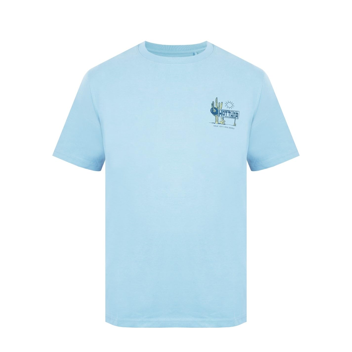 Hot Tuna Mens Crew T-Shirt Aqua Van L