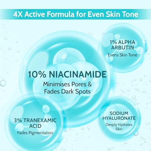 Image of Chemist At Play 10% Niacinamide Face Serum | For Acne Marks, Dark Spots & Open Pores | Improves Skin Texture, Controls Oil & Minimizes Pores | Lightweight Serum For Men & Women | All Skin Types | 10ml