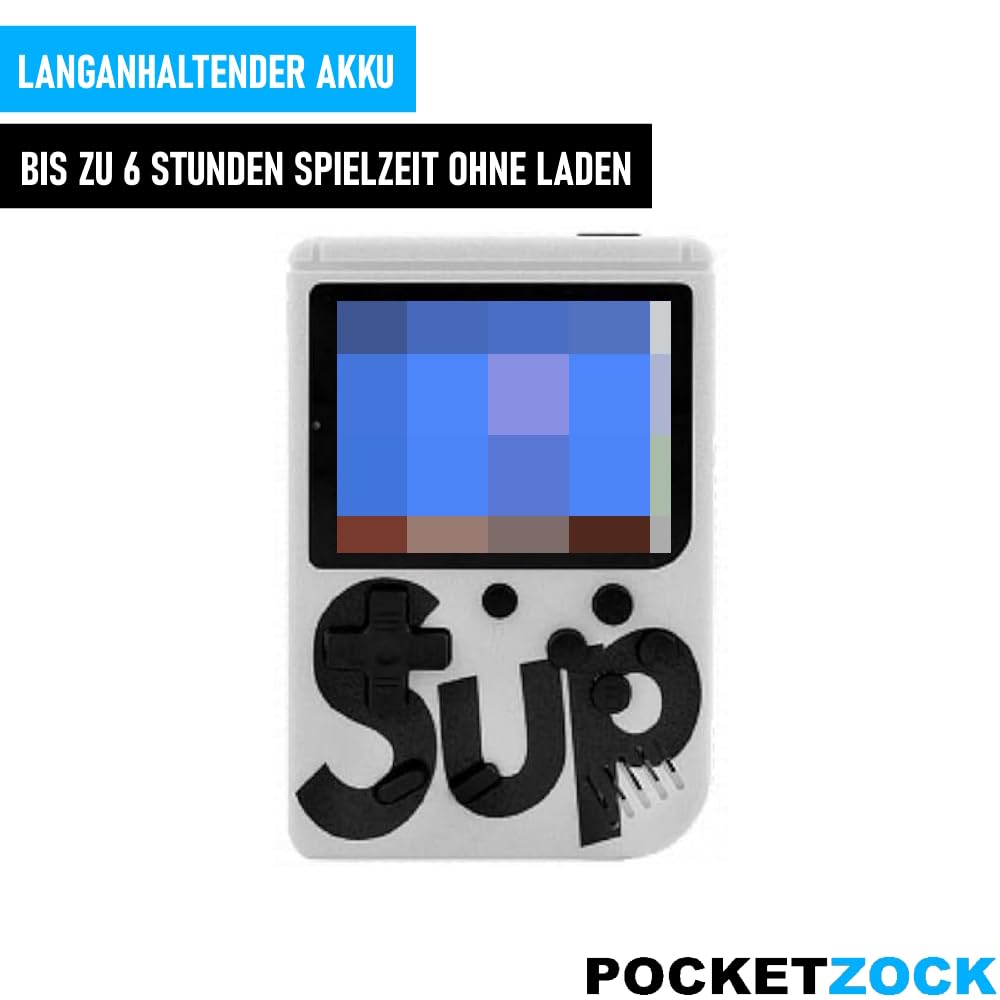 POCKETZOCK przenośna konsola do mini gier w stylu retro