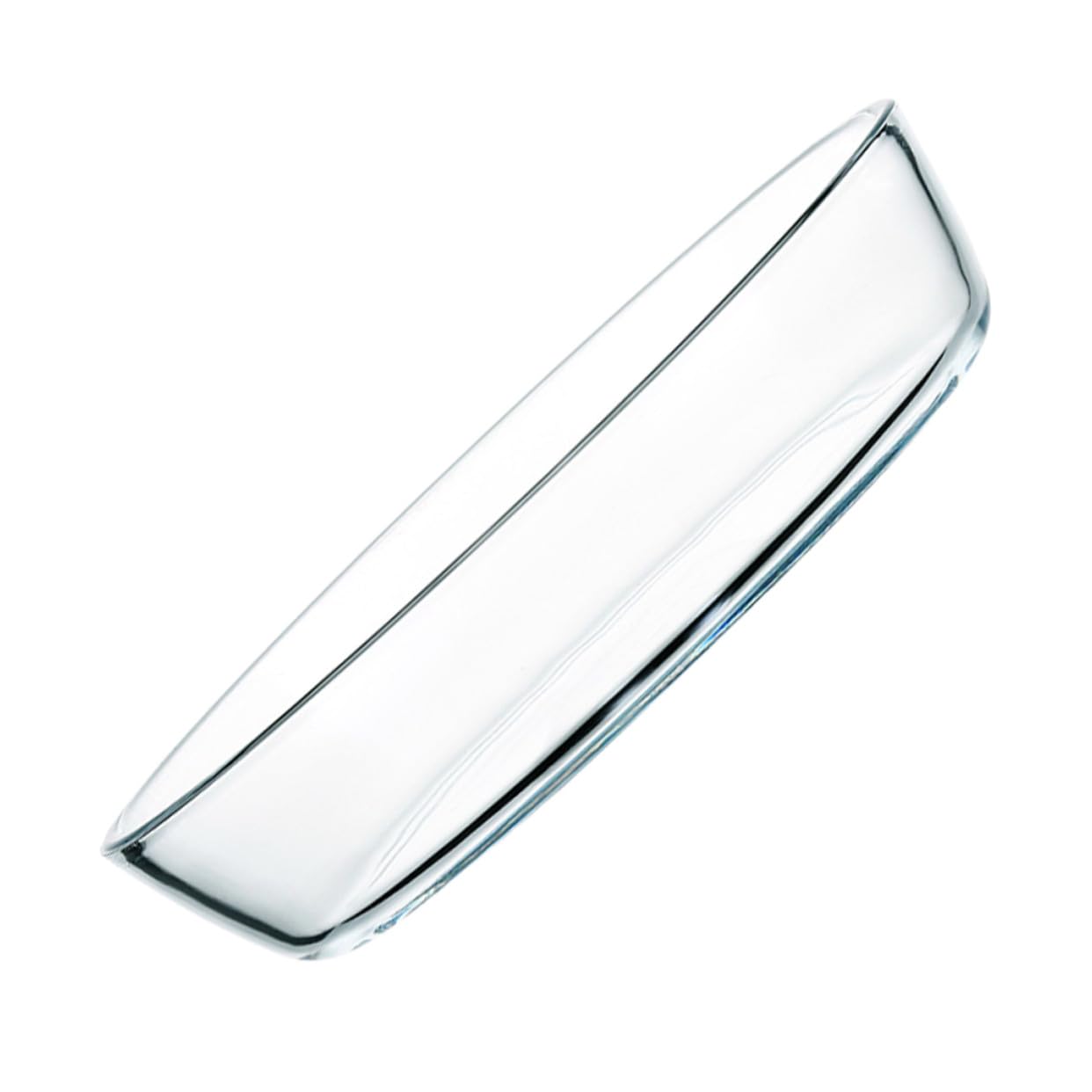 IMIKEYA Ovale Glasauflaufform 2400ml Mikrowellengeeignet Servierplatte Backform Haushaltsbräter