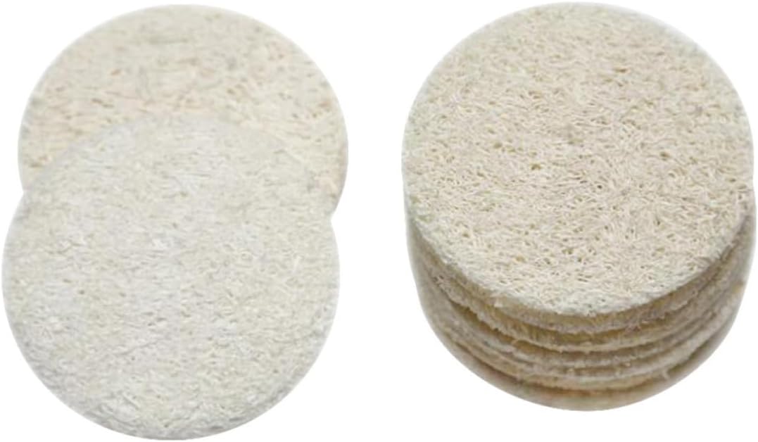 18pcs Loofah Exfoliating Pad for Face and Body, Quick Drying
