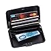 Produktbild 2-TECH Deluxe Kreditkarten Etui Alu Case Wallet Schwarz