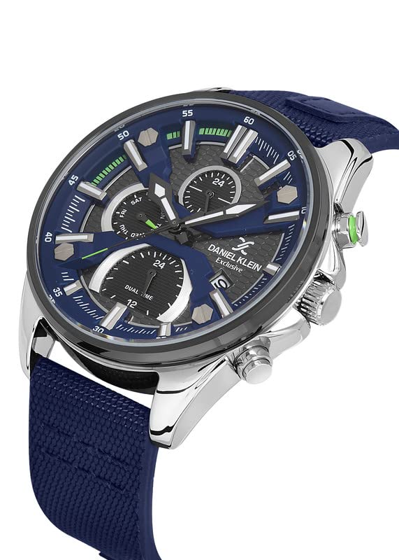 DANIEL KLEIN Analogue Black Dial Men's Watch-DK.1.13386-3 - Image 3