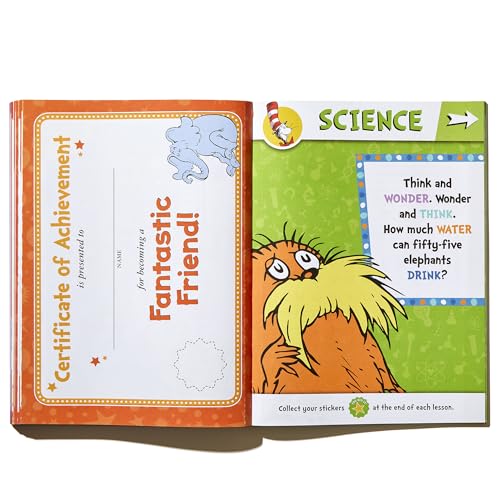 Dr. Seuss Workbook: Grade 2: 260+ Fun Activities with Stickers and More! (Spelling, Phonics, Reading Comprehension, Grammar, Math, Addition & Subtraction, Science) (Dr. Seuss Workbooks) - Image 8