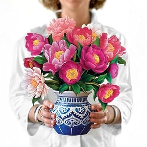Freshcut Paper Pop Up Cards, Best Mom Peony Paradise, 12 Inch Life Sized Forever Flower Bouquet 3D Popup Greeting Card, Birthday Cards, Mother's Day Card, Blank Notecard Freshcut Paper Pop Up Cards Best Mom Peony Paradise 12 Inch Life Sized Forever Flower Bouquet 3D Popup Greeting Card Birthday Cards Mothers Day Card Blank Notecard