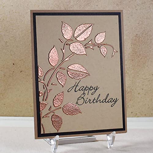 Wild Flower Stencils For Painting 11X8.3" Large Flower Stencil For Walls Leaf Cherry Blossom Vine Stencils Reusable Drawing Stencils For Painting On Wood Wall Canvas Furniture Card #TOP6