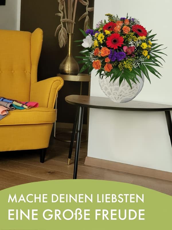 Blumenstrauß zum Geburtstag - bunter Blumenstrauß - Frühlingleuchten