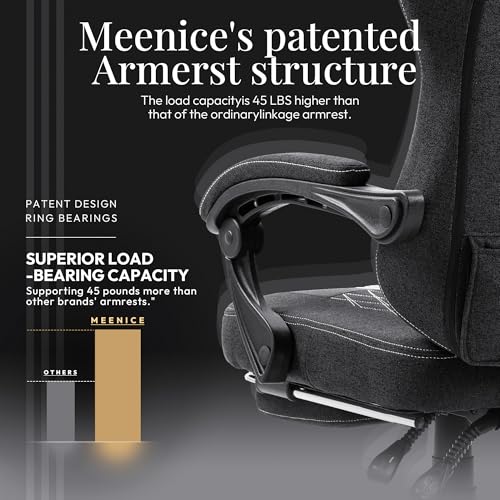 Gaming-Chair-with-Footrest-and-Pocket-Spring-CushionBig-and-tall-Fabric-game-chair-with-Cooling-Gel-and-Massage-LumbarAdjustable-High-Back-Ergonomic-Computer-Chair-for-Adults-Supports-up-to-300LBS