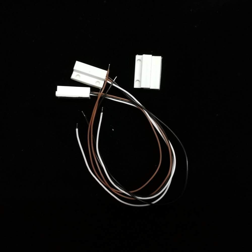 2xNC NO Combined Magnetic Switch Door Sensor Door Contact Dry Contact Open, Circuit On