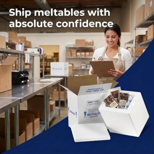 Image of BOX USA Insulated Shipping Kit, 13 x 13 x 12 1 /2 in, 1-Pack