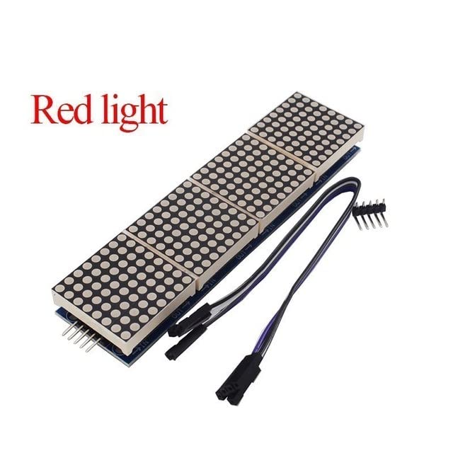 Image secondaire de Module d'Affichage LED 8x32 ElectroWorldFR 7219 MAX pour Arduino et Raspberry Pi