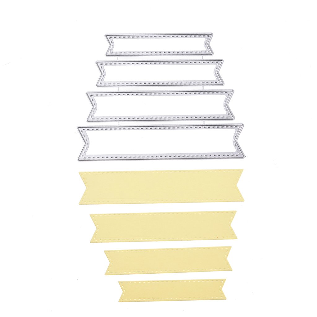 Metal Cutting Dies For Card Making - Corner Die Cuts For Scrapbooking & Paper Crafts