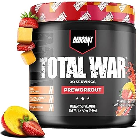 REDCON1 Total War Pre Workout Powder Cover