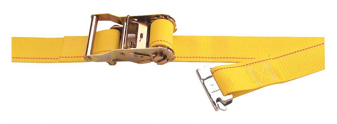 Kinedyne CorporationRatchet Strap, Gray, 2 in. Strap W