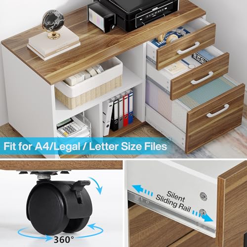 Tribesigns-708-Executive-Desk-with-354-File-Cabinet-Combo-Modern-L-Shaped-Computer-Desk-Extra-Large-Workstation-with-3-Drawers-and-Open-Storage-Business-Furniture-Set-for-Home-Office-White