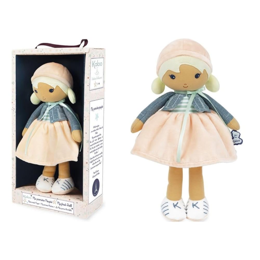 KALOO Colección Tendresse Mi Primera Muñeca de Trapo Chloé K, 32 cm K963660, 32cm, Chloe — view 9