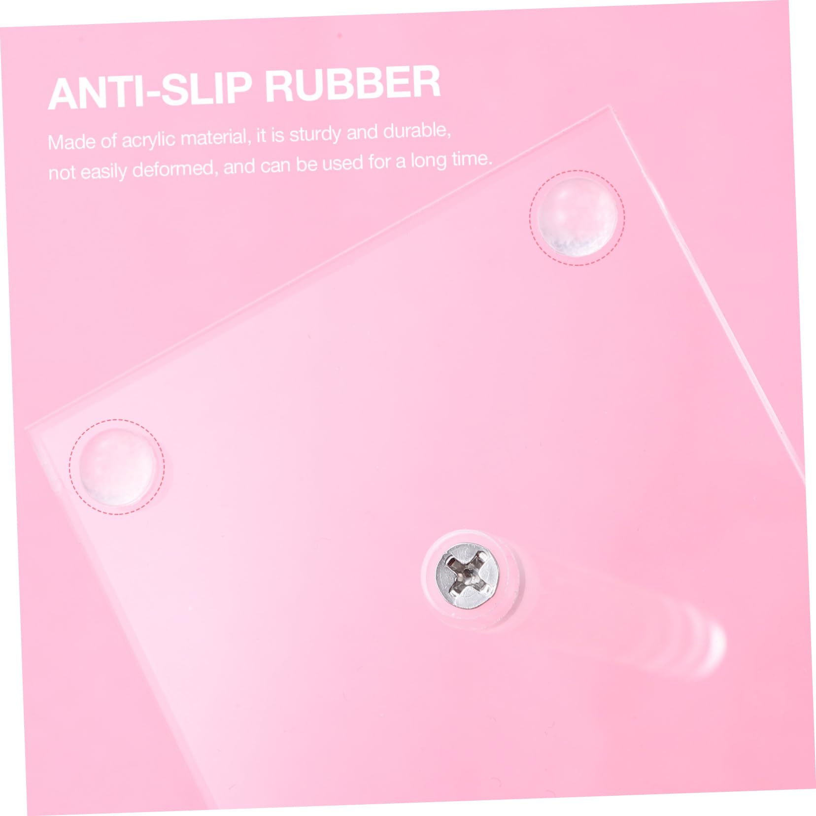3 Stück-acryl Haargummihalter Vertikaler Turm mit 3 Stäben für Haarbänder und Armreifen Modern für Schminktisch
