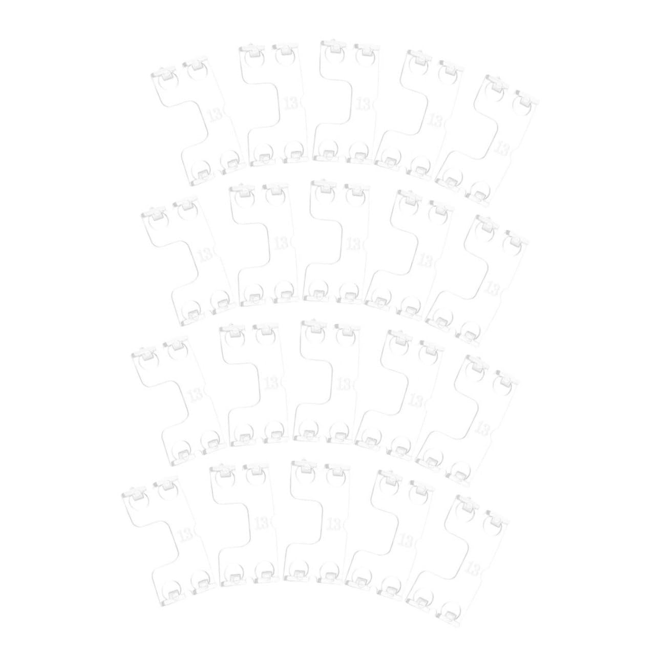 Ciieeo 30PCS Butterfly Shaped Plastic Clips for Blinds Elegant Window Treatment Clips for Home Decor Versatile Blind Holders for Various Styles Easy to Install and Enhance Aesthetic