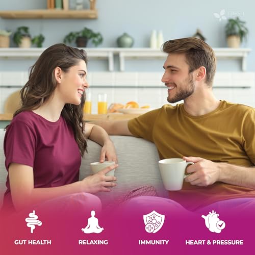 Image of FreshDrinkUS, Premium Herbal Wellness Tea Bags | 75 Count | Blend of Sencha, Ginger, Fennel, Dandelion, Tulsi, Turmeric, Peppermint, Lavender, Lemongrass & Stevia - Herbal Tea. Vegan