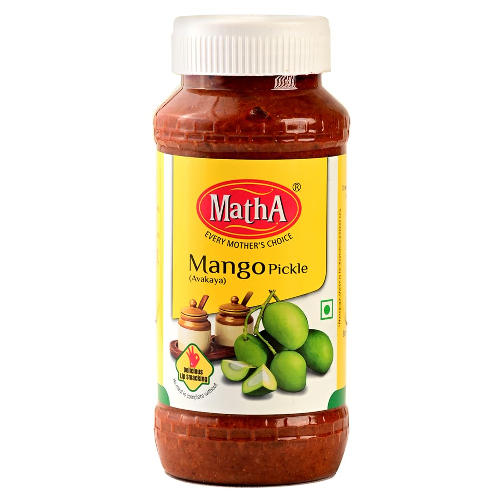 MathA Mango Avakaya Pickle, 500g | Aam Ka Aachar | Avakaya Pachadi | Authentic Special Mango Pickle (B0D7VYGDYD) Amazon Price History, Amazon Price Tracker