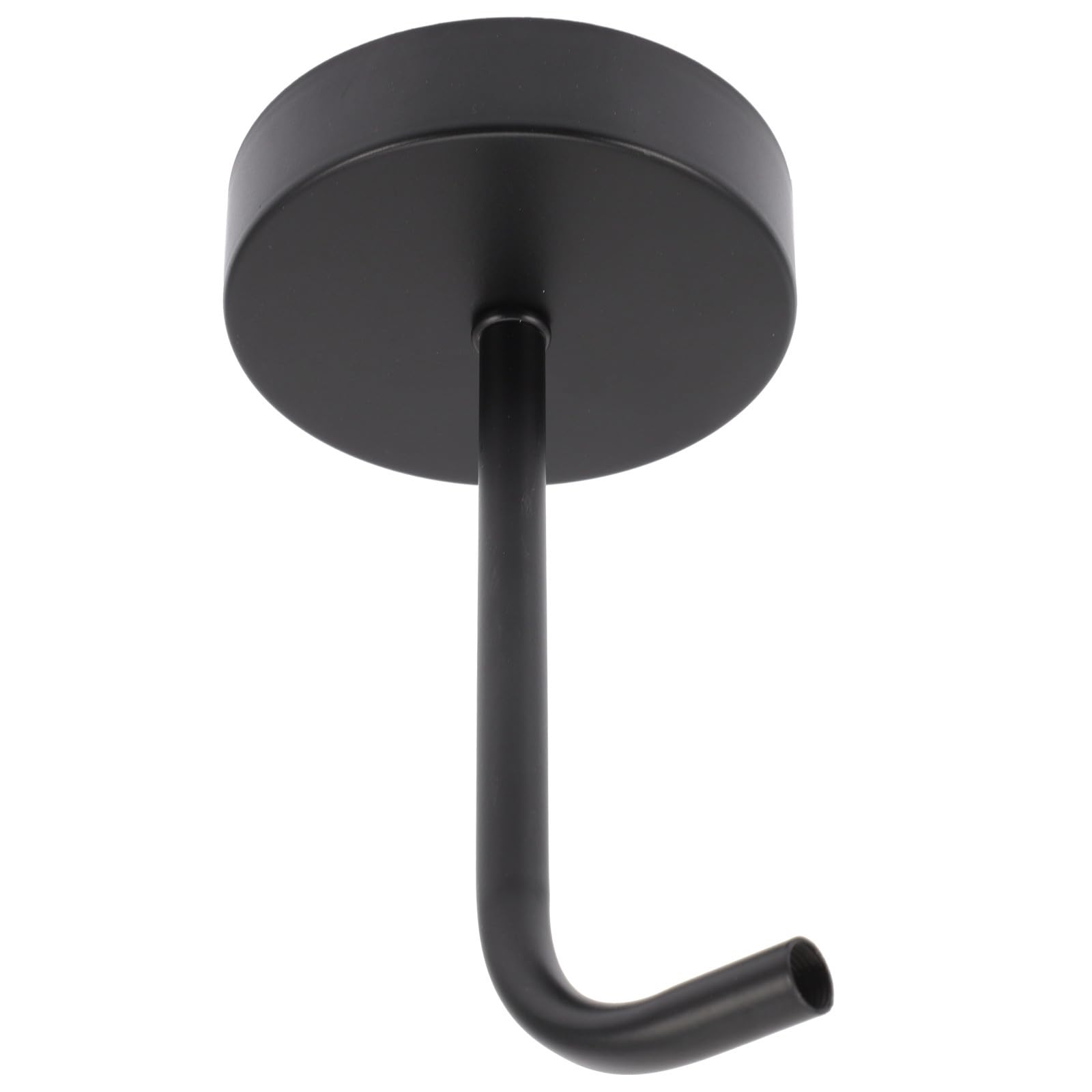 CALLARON Soporte Montaje Resistente Negro Lámpara de de Metal Pared en Fácil de Usar, Diseño Simple Adecuado para Decoración Dormitorio