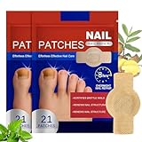 42 cerotti per unghie, nail care, toppe per unghie, multiuso, per unghie danneggiate e aspetto delle unghie scolorite immagine