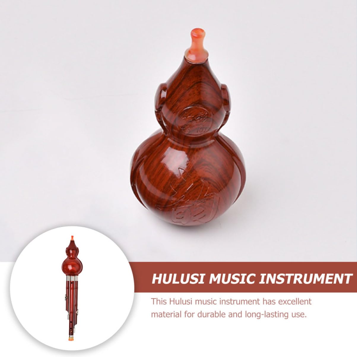 MAGICLULU Professionelle Kürbisflöte Hulusi aus Abs Bakelit C-ton Leicht zu Spielen für Anfänger und Musiker bei Formellen Auftritten und Täglicher Übung