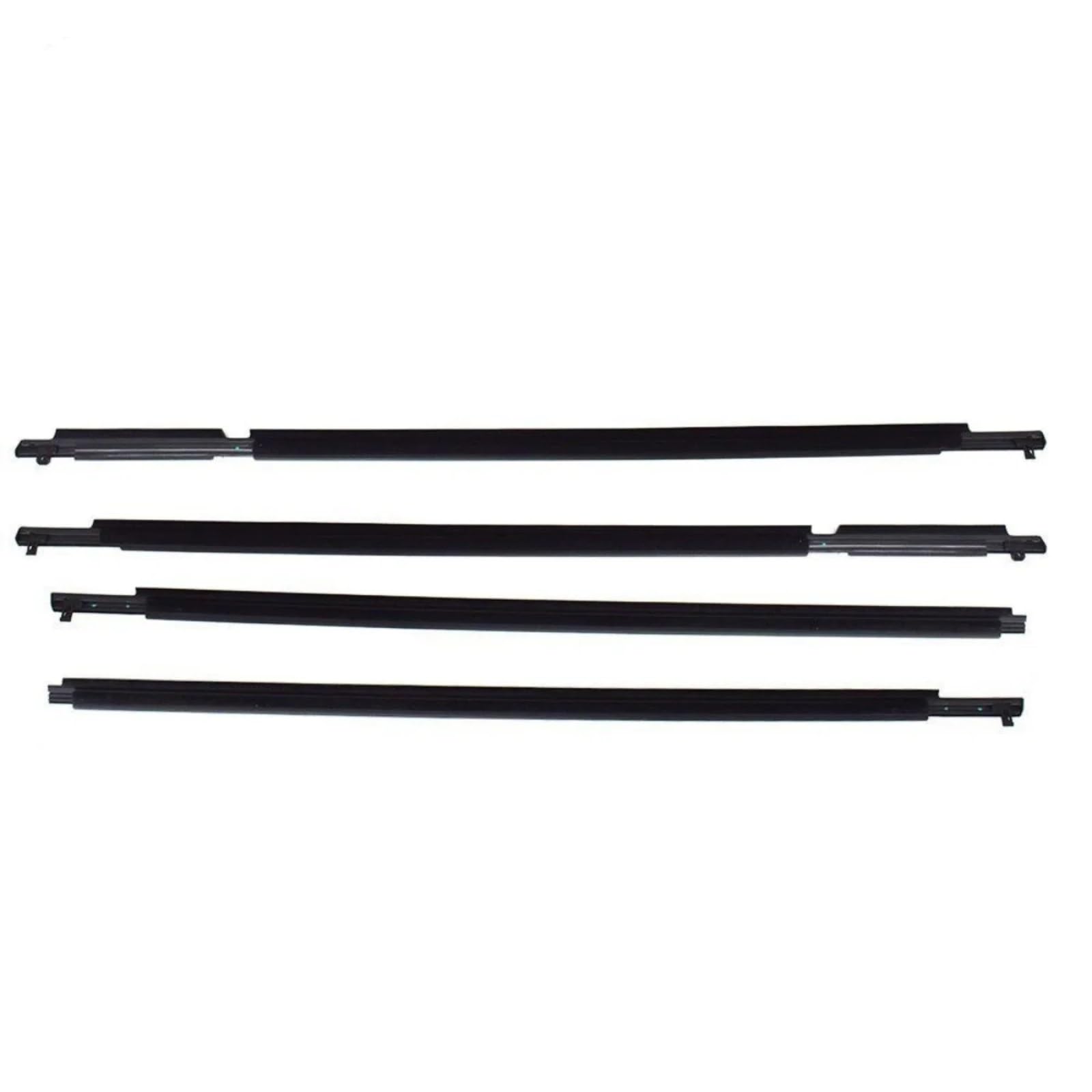 Car Window Seal Strip Compatible with Toyota for RAV4 2009 2010 2011 2012 Car Window Weatherstrip Outside Glass Rubber Seal 75720-0R020 75710-0R020