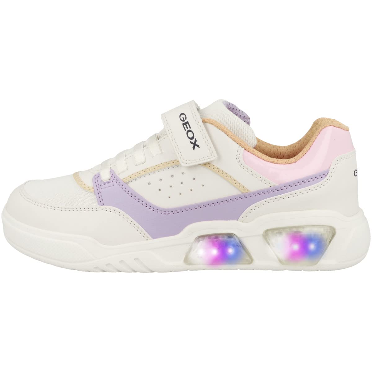 Geox J Illuminus Girl, Zapatillas Niñas