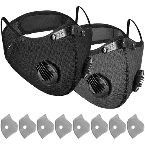 Reusable Dust Mask with Activated Carbon Filters