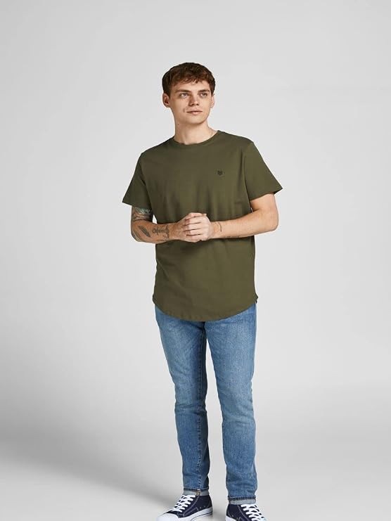 JACK & JONES Men's T-Shirt, Blazer Navy, S
