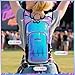 NOOLA Rave Hydration Backpack, Water Backpack with 2L Water Bladder, Festival Essential Accessories for Women Men, Hydropack Hydrobag for Festival Gear, Hiking, Running, Biking, Blue