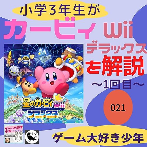 021 カービィWiiデラックスを、小学３年生が解説① (姉の花子も登場)