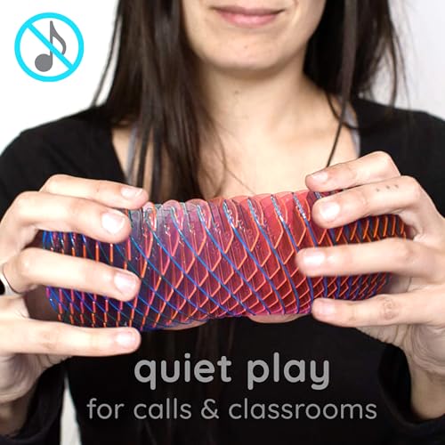 Image of Morf Fidget Sensory Spring Berry - 3D Slug Spring Toy for Kids, Teens, and Adults - Stretchy, Quiet, Stress and Anxiety Relief, Focus - for Play, School, Work Gifts, Great for Classroom, Office