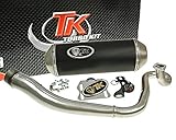 Adly (Her Chee) Noble 125 Auspuff TURBO KIT Gmax 4T - JMSTAR Eagle 150 4T