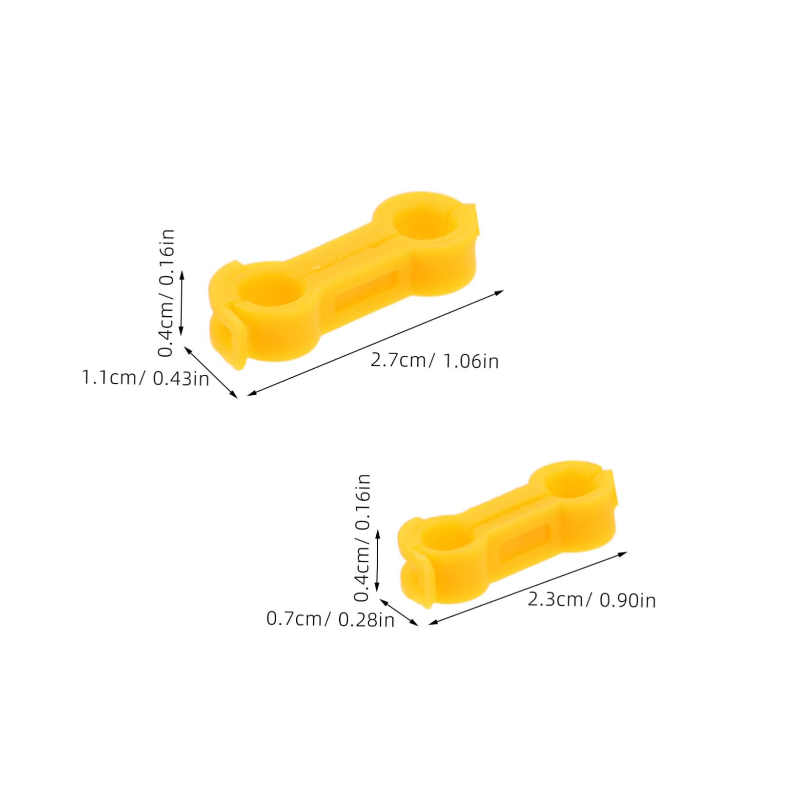 VINTORKY 10pcs Parrot Leg Brace Bird Leg Correction Splint for Foot Posture Bird Support Device Parrot Foot Correction Tool